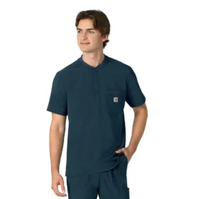 Force Cross-Flex Henley-scrubtop voor heren