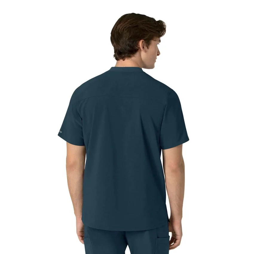 Force Cross-Flex Henley-scrubtop voor heren