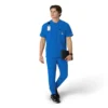 Force Cross-Flex Henley-scrubtop voor heren