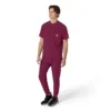Force Cross-Flex Henley-scrubtop voor heren