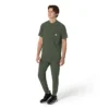 Force Cross-Flex Henley-scrubtop voor heren