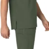Force Cross-Flex Henley-scrubtop voor heren