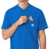 Force Cross-Flex Henley-scrubtop voor heren