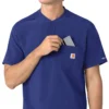 Force Cross-Flex Henley-scrubtop voor heren
