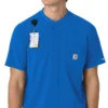 Force Cross-Flex Henley-scrubtop voor heren