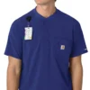 Force Cross-Flex Henley-scrubtop voor heren