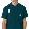 Force Cross-Flex Henley-scrubtop voor heren