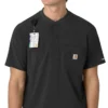 Force Cross-Flex Henley-scrubtop voor heren