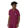 Force Cross-Flex heren-scrubtop met V-hals