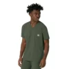 Force Cross-Flex heren-scrubtop met V-hals