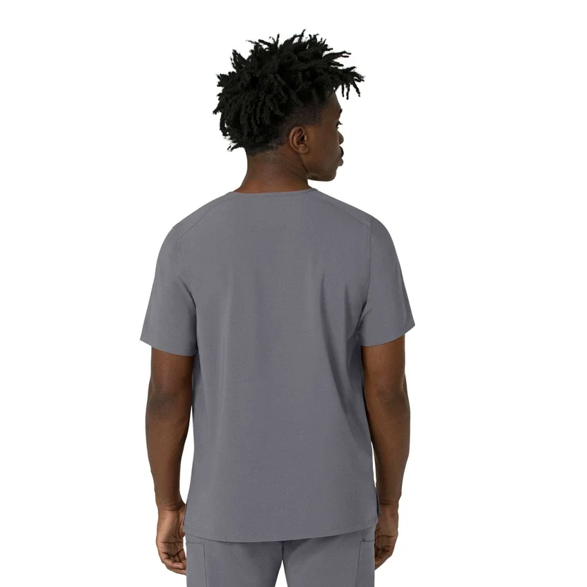 Force Cross-Flex heren-scrubtop met V-hals