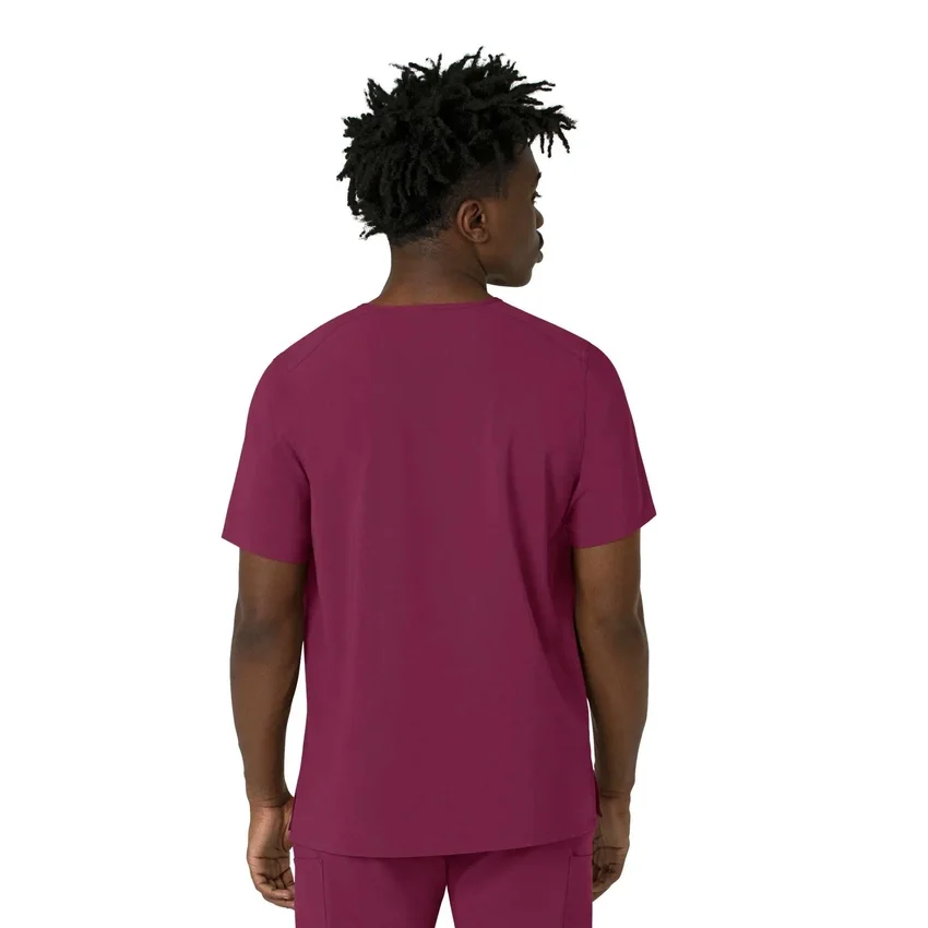 Force Cross-Flex heren-scrubtop met V-hals