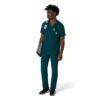 Force Cross-Flex heren-scrubtop met V-hals