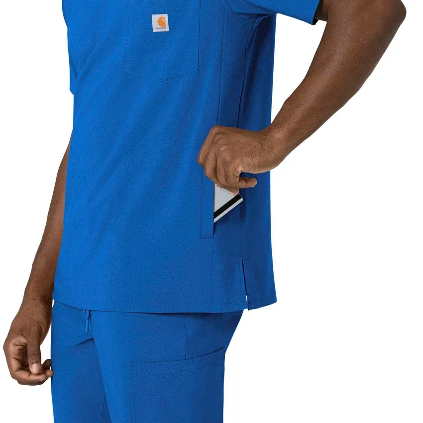 Force Cross-Flex heren-scrubtop met V-hals