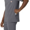 Force Cross-Flex heren-scrubtop met V-hals