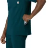 Force Cross-Flex heren-scrubtop met V-hals