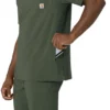 Force Cross-Flex heren-scrubtop met V-hals