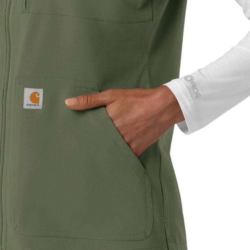 Force Cross-Flex lichtgewicht scrubvest voor dames