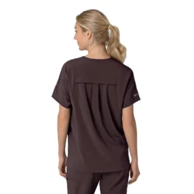 Force Cross-Flex oversized scrubtop met V-hals voor dames