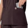 Force Cross-Flex oversized scrubtop met V-hals voor dames