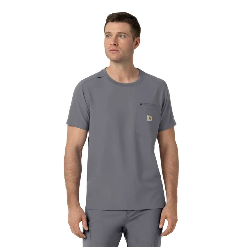 Force Cross-Flex scrubshirt met ronde hals
