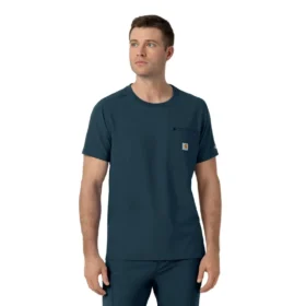 Force Cross-Flex scrubshirt met ronde hals