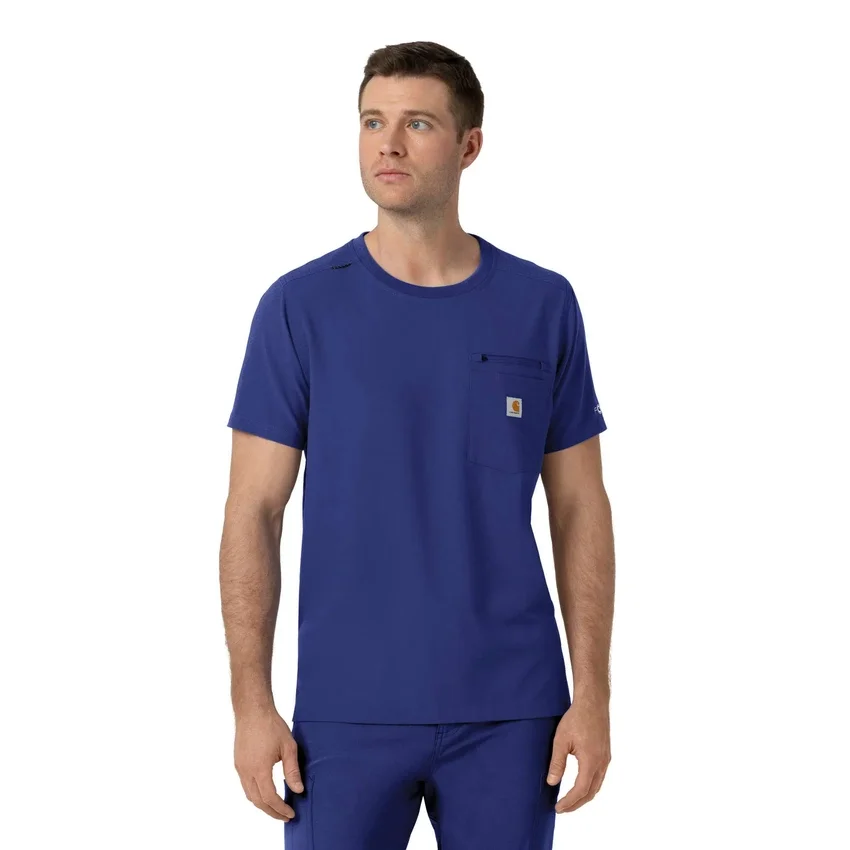 Force Cross-Flex scrubshirt met ronde hals