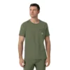 Force Cross-Flex scrubshirt met ronde hals