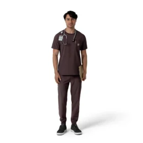 Force Cross-Flex scrubshirt met ronde hals