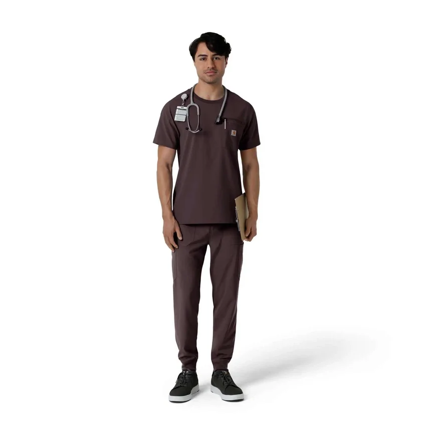 Force Cross-Flex scrubshirt met ronde hals