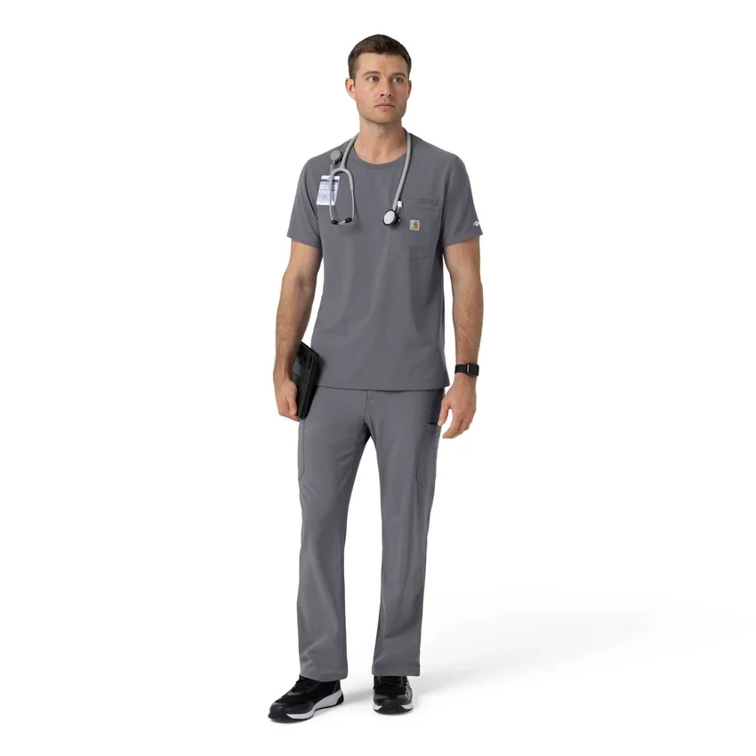 Force Cross-Flex scrubshirt met ronde hals