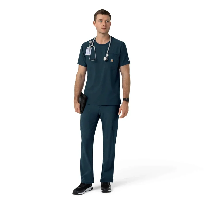 Force Cross-Flex scrubshirt met ronde hals
