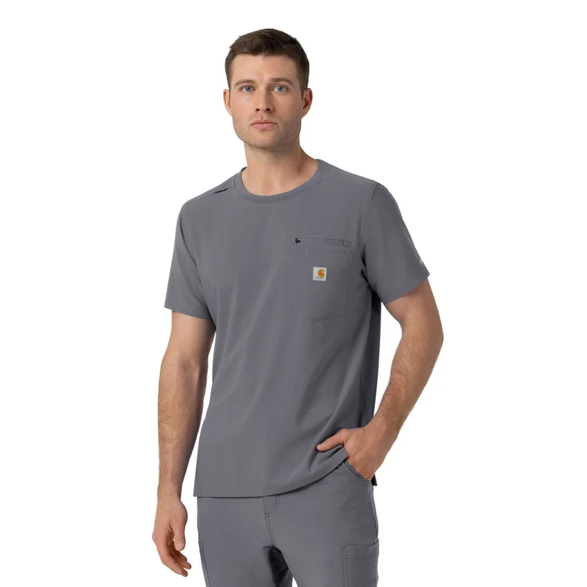 Force Cross-Flex scrubshirt met ronde hals