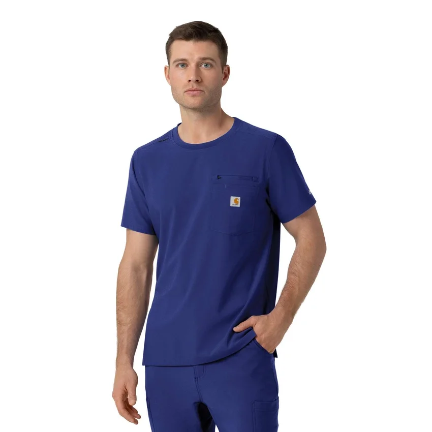 Force Cross-Flex scrubshirt met ronde hals