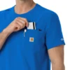 Force Cross-Flex scrubshirt met ronde hals