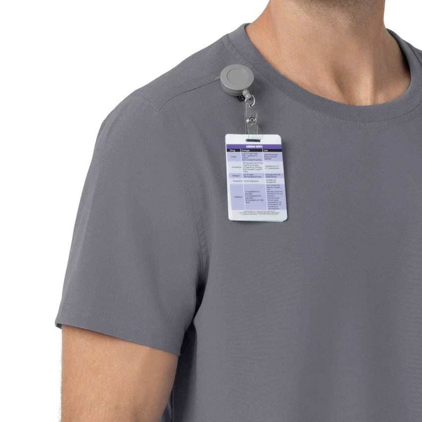 Force Cross-Flex scrubshirt met ronde hals