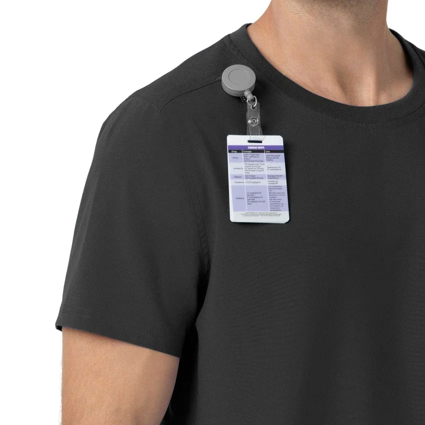 Force Cross-Flex scrubshirt met ronde hals