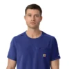 Force Cross-Flex scrubshirt met ronde hals