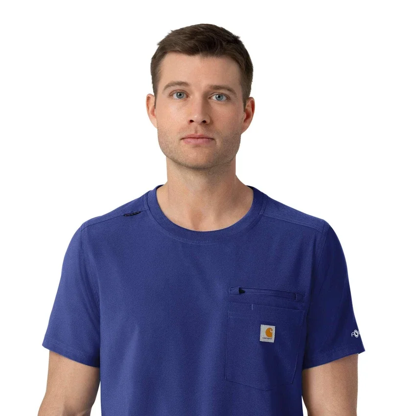 Force Cross-Flex scrubshirt met ronde hals