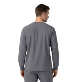Force Cross-Flex scrubshirt met ronde hals en lange armstukken