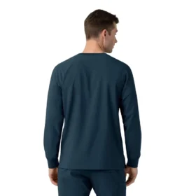 Force Cross-Flex scrubshirt met ronde hals en lange armstukken