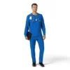 Force Cross-Flex scrubshirt met ronde hals en lange armstukken