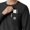 Force Cross-Flex scrubshirt met ronde hals en lange armstukken