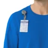 Force Cross-Flex scrubshirt met ronde hals en lange armstukken