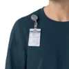 Force Cross-Flex scrubshirt met ronde hals en lange armstukken
