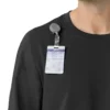 Force Cross-Flex scrubshirt met ronde hals en lange armstukken