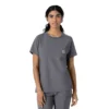 Force Cross-Flex-scrubtop met ronde hals voor dames