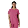 Force Cross-Flex-scrubtop met ronde hals voor dames