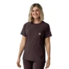 Force Cross-Flex-scrubtop met ronde hals voor dames