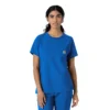 Force Cross-Flex-scrubtop met ronde hals voor dames
